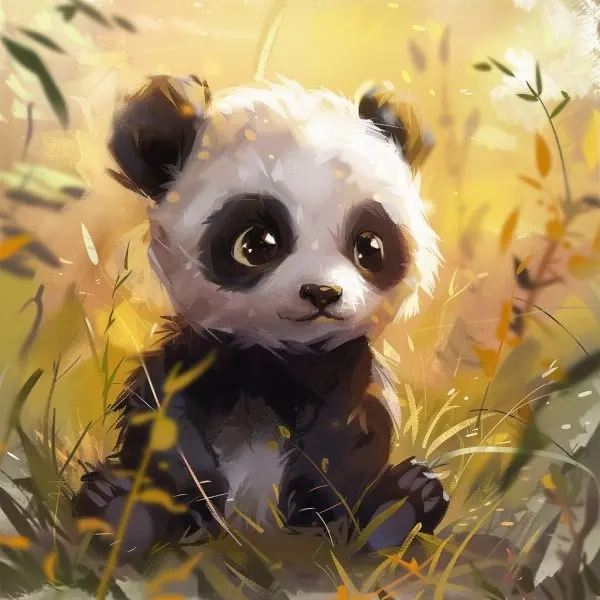 Cập nhật ngay con gấu trúc avatar hình cute chibi cực yêu