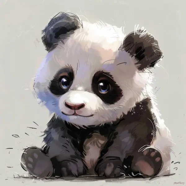 Tải về gấu trúc chibi avatar cute cực kỳ bắt trend