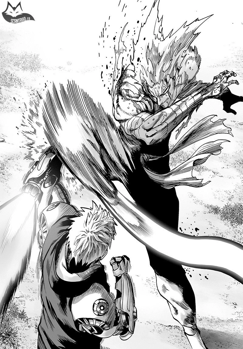 Genos vs Garou trận chiến không cân sức nhưng đầy quyết tâm