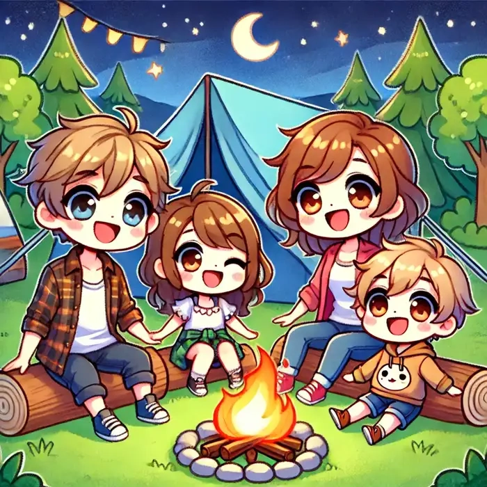 Tuyển chọn hình ảnh chibi về gia đình mới nhất