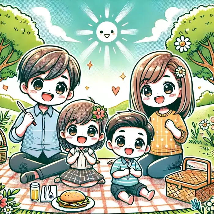 Cùng cười với gia đình chibi cute mỗi ngày
