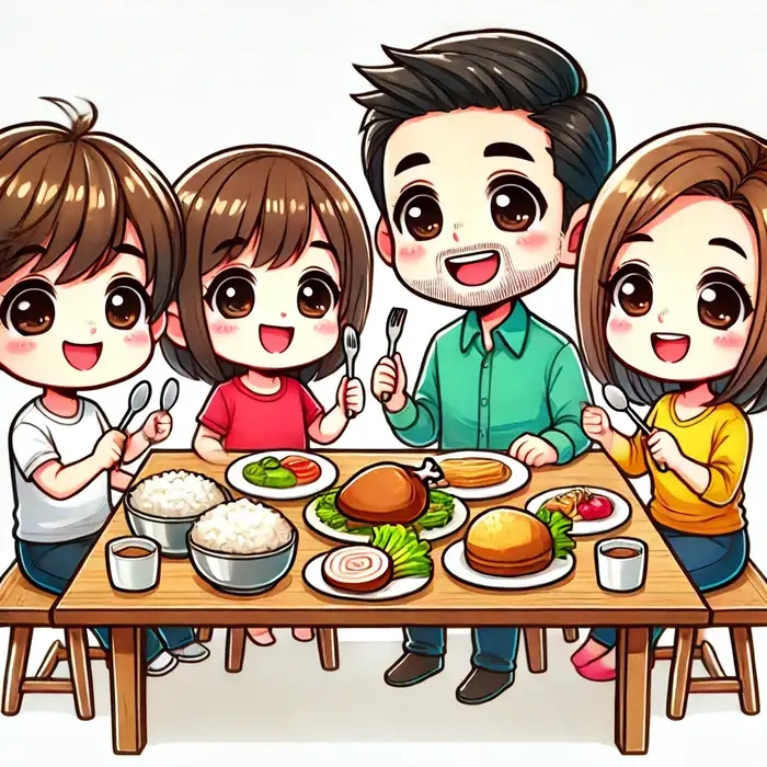 Chia sẻ khoảnh khắc gia đình nhỏ chibi đáng nhớ