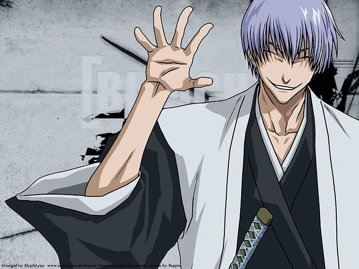 Gin Ichimaru 4K hình ảnh sắc nét tái hiện một chiến binh lão luyện