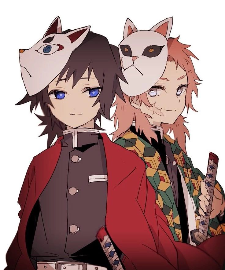 Kimetsu no Yaiba Sabito x Giyuu câu chuyện cảm động