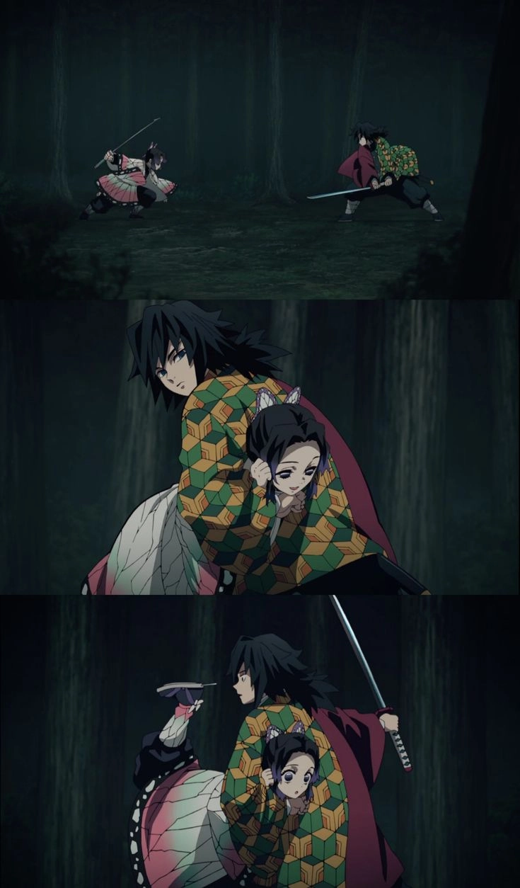 Kimetsu no Yaiba Giyuu and Shinobu cặp đôi đáng yêu nhất