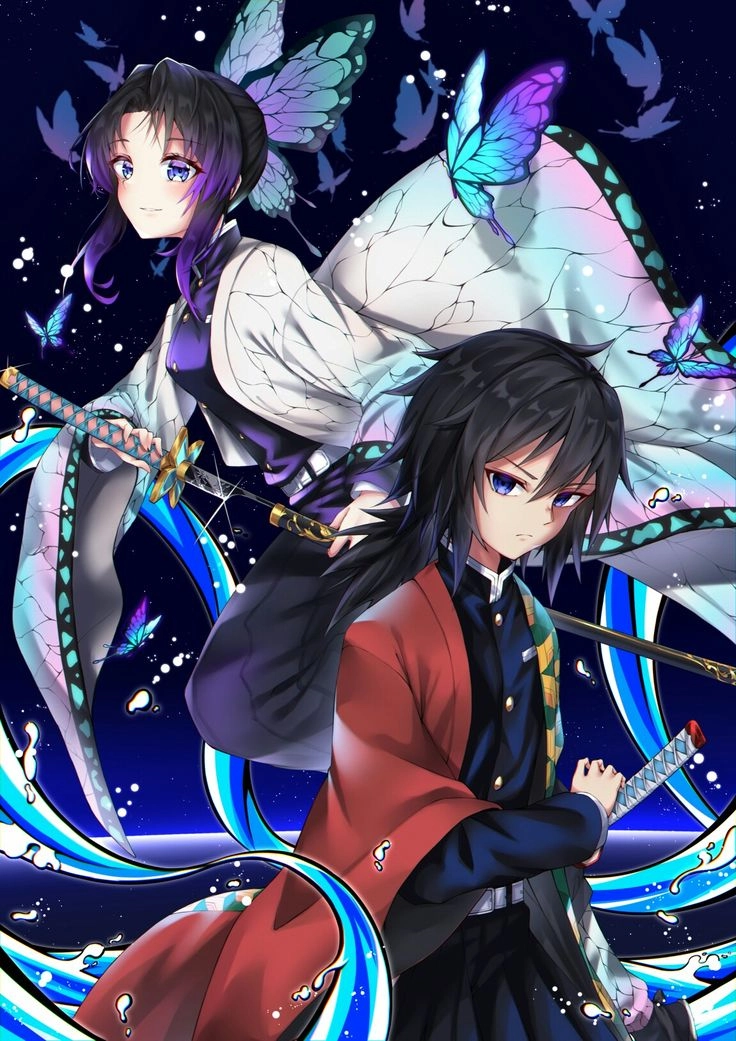 Giyuu Shinobu câu chuyện tình cảm động trong Kimetsu
