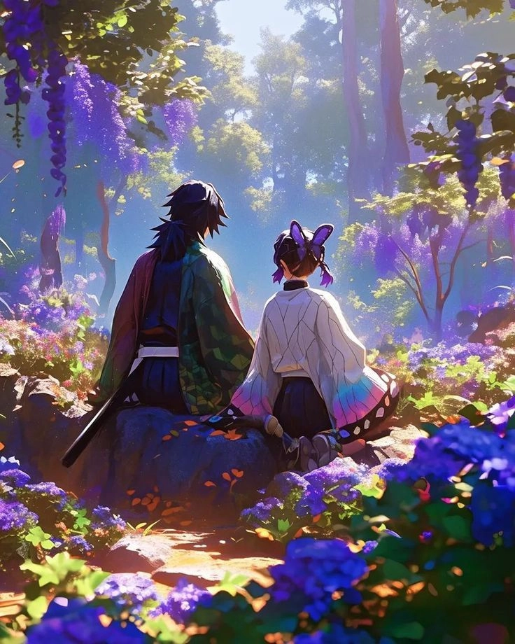 Hình Shinobu x Giyuu những khoảnh khắc đẹp nhất của họ