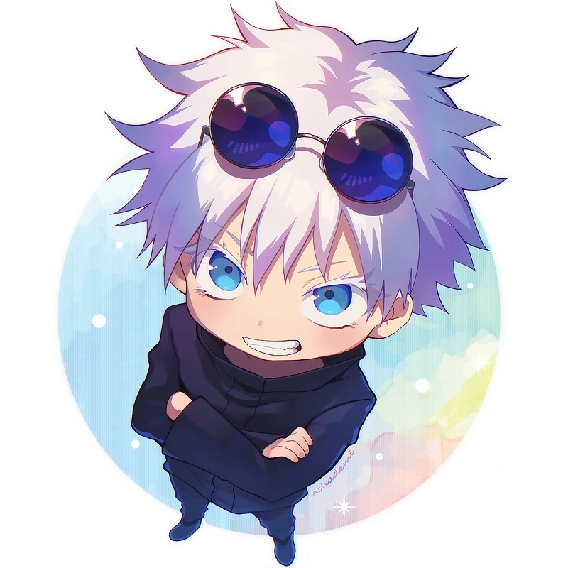 Tải ngay ảnh gojo chibi sắc nét
