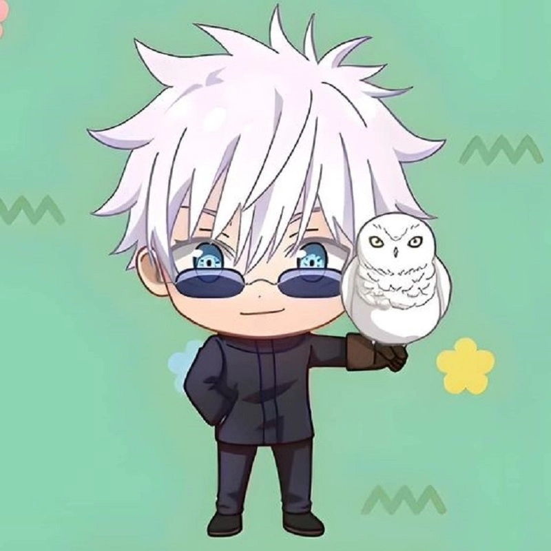 Chibi Gojo phiên bản tí hon siêu đáng yêu