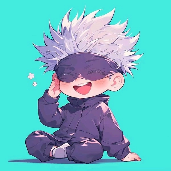 Thấy thầy gojo chibi là mê ngay