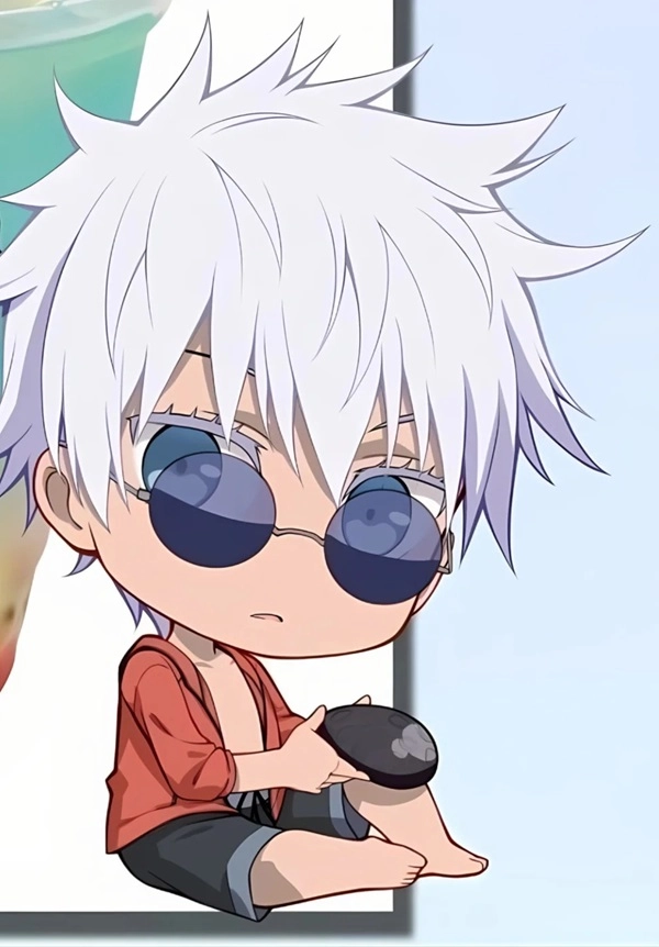 Góc nhìn khác với gojo chibi mở mắt