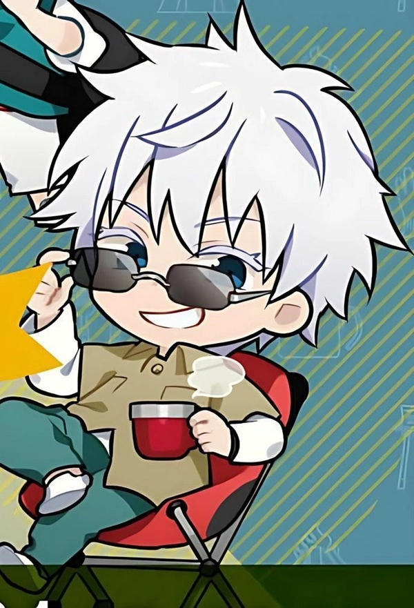 Cùng thử anime drawing gojo chibi siêu xinh