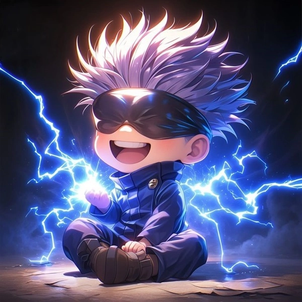 Thử ngay mẫu gojo chibi dễ vẽ tại nhà