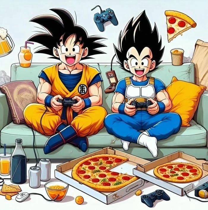 Chiêm ngưỡng vẻ ngầu của goku black chibi
