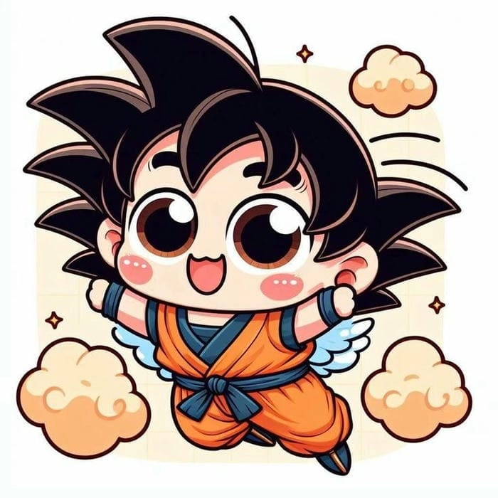 Tải trọn bộ hình ảnh goku chibi dễ thương