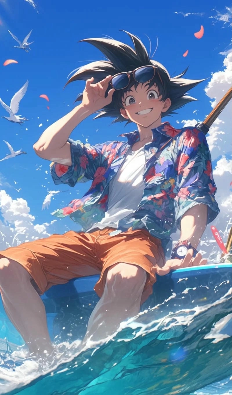 Tải ảnh goku chibi siêu cute ngay
