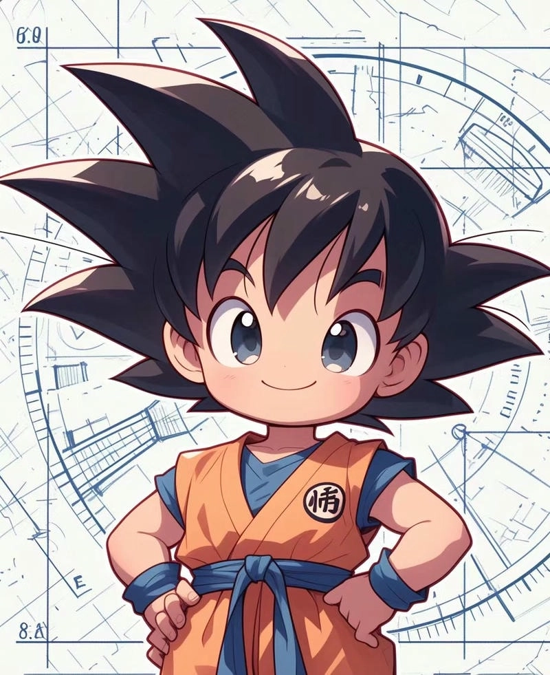 Ngắm nhìn bộ sưu tập chibi goku cực chất
