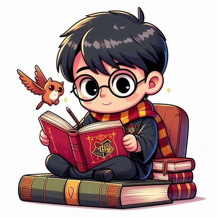 Ý tưởng vẽ harry potter chibi cực kỳ sáng tạo