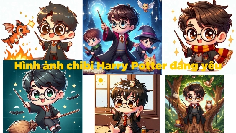 Thế nào là ảnh Harry Potter chibi?