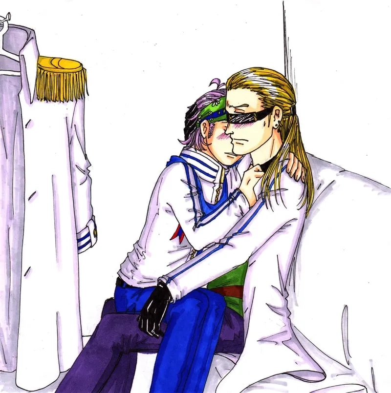 Góc fanart siêu ngọt one piece coby y helmeppo