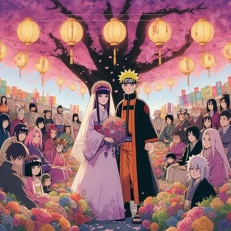 Đám Cưới Của Hinata Và Naruto ngày hạnh phúc nhất của cả hai
