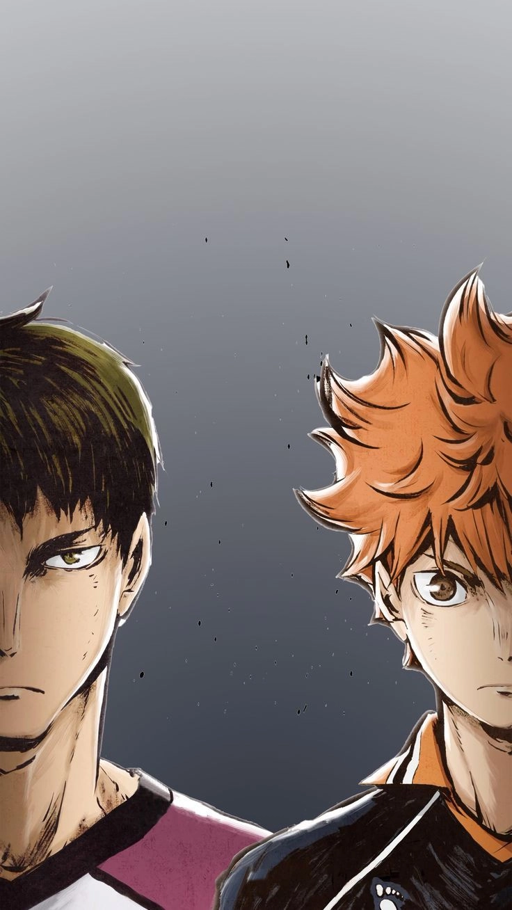Ushijima x Hinata khi kẻ mạnh chạm trán kẻ không bao giờ bỏ cuộc