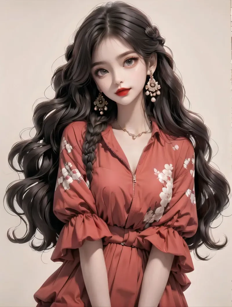 Ngắm anime con gái đầy cảm xúc và lặng lẽ