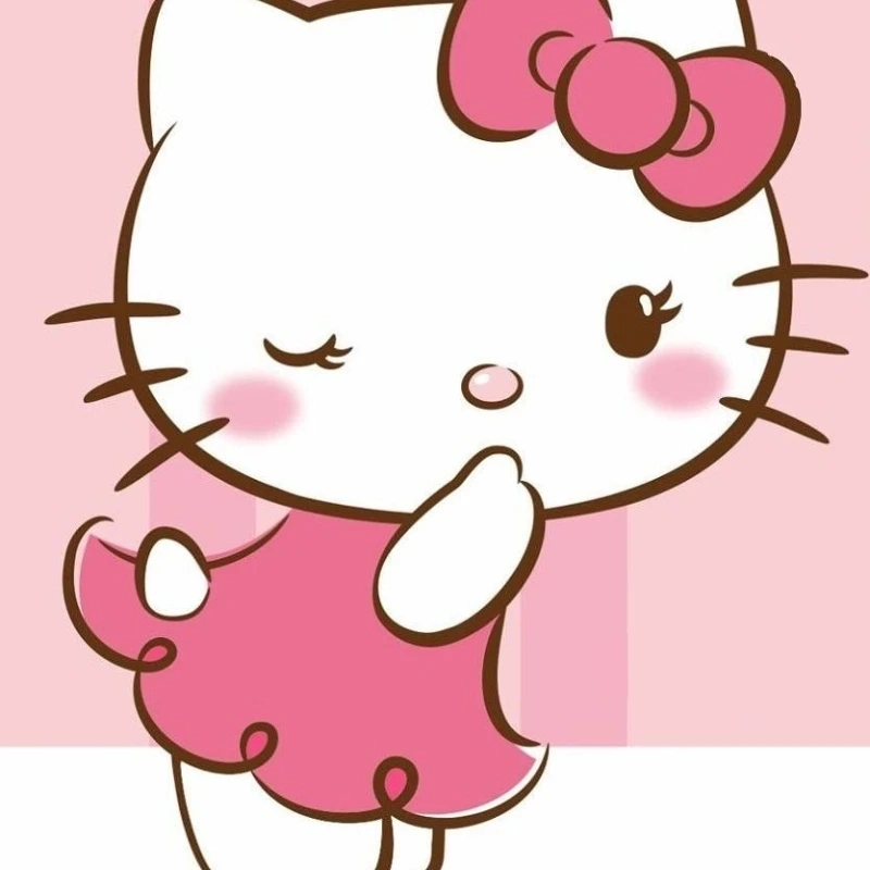 Chắc chắn bạn sẽ thích hình ảnh hello kitty cute này, dễ thương vô cùng hình ảnh hello kitty cute