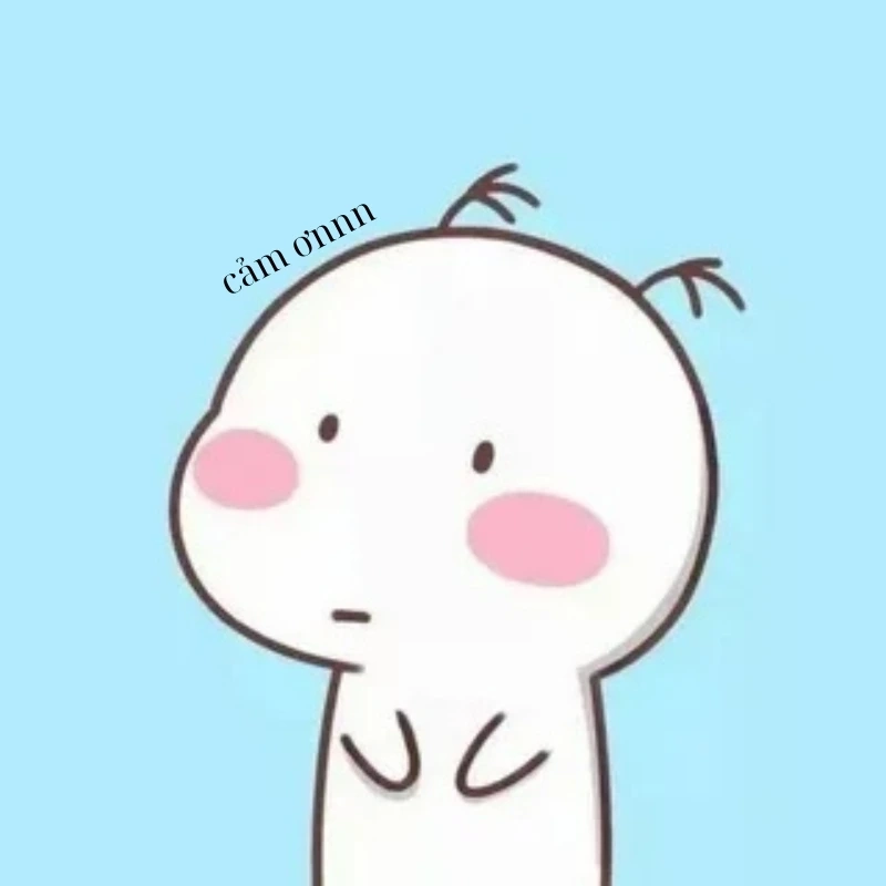 Một hình ảnh cảm ơn cute để gửi lời cảm ơn ngọt ngào hình ảnh cảm ơn cute