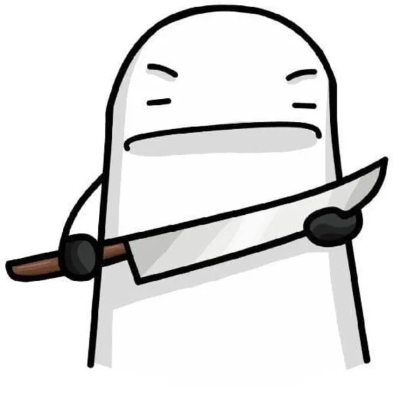 Khi cầm dao ảnh người que meme, ai cũng phải dè chừng