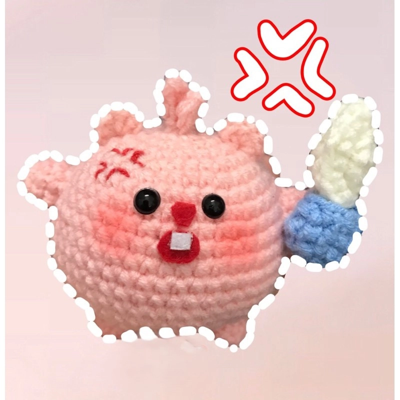 Loopy meme cầm dao – đáng yêu nhưng cực kỳ nguy hiểm