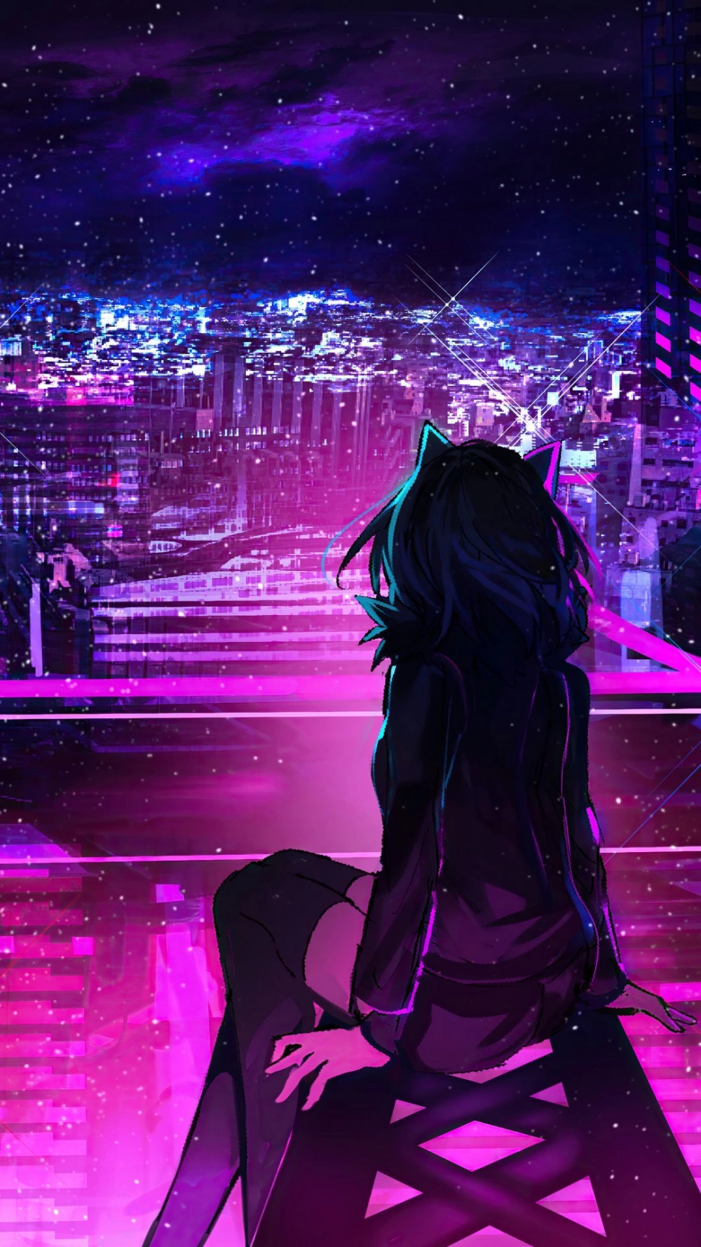 Đắm chìm trong thế giới hình nền anime nữ đáng yêu