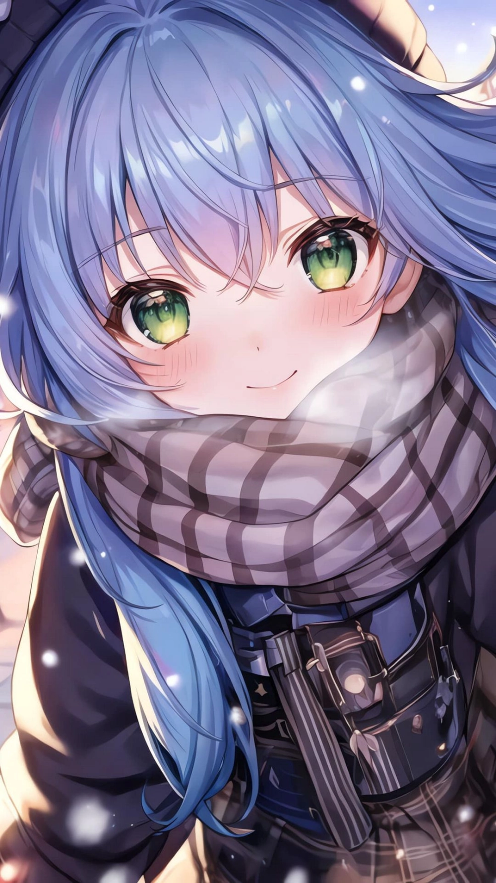 Đắm chìm trong thế giới hình nền gái anime cực chất