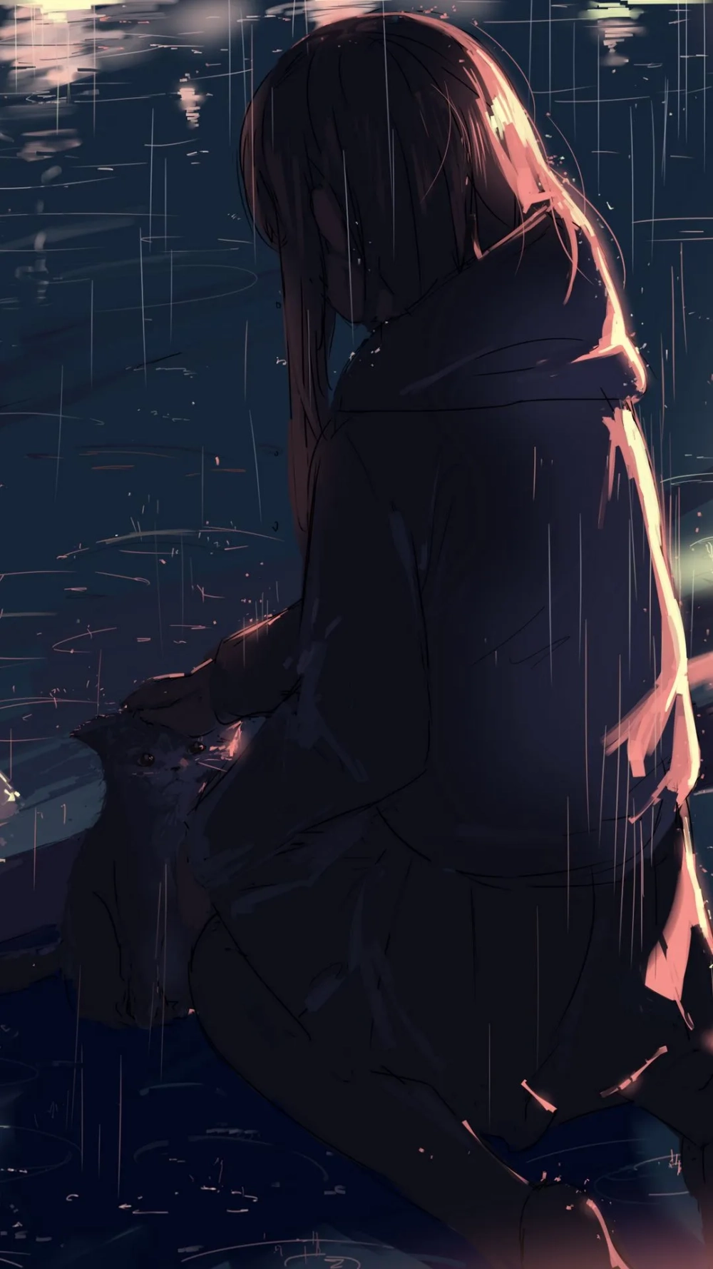 Tận hưởng nghệ thuật cảm xúc với hình ảnh anime buồn nữ