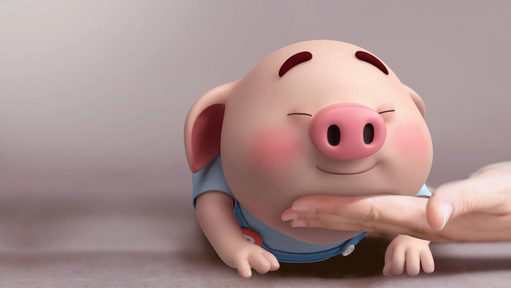 Cập nhật ngay con heo cute cho màn hình sinh động hơn