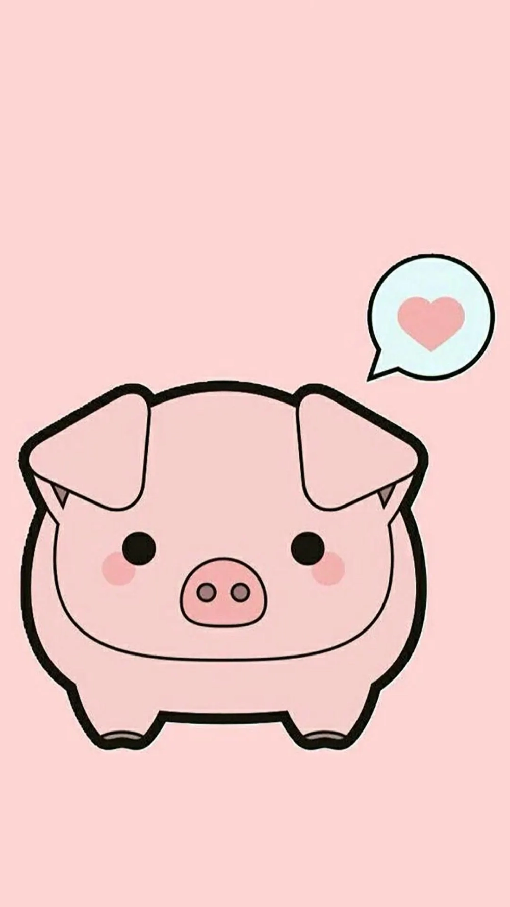 Đổi mới màn hình với hình nền lợn đầy màu sắc và vui nhộn