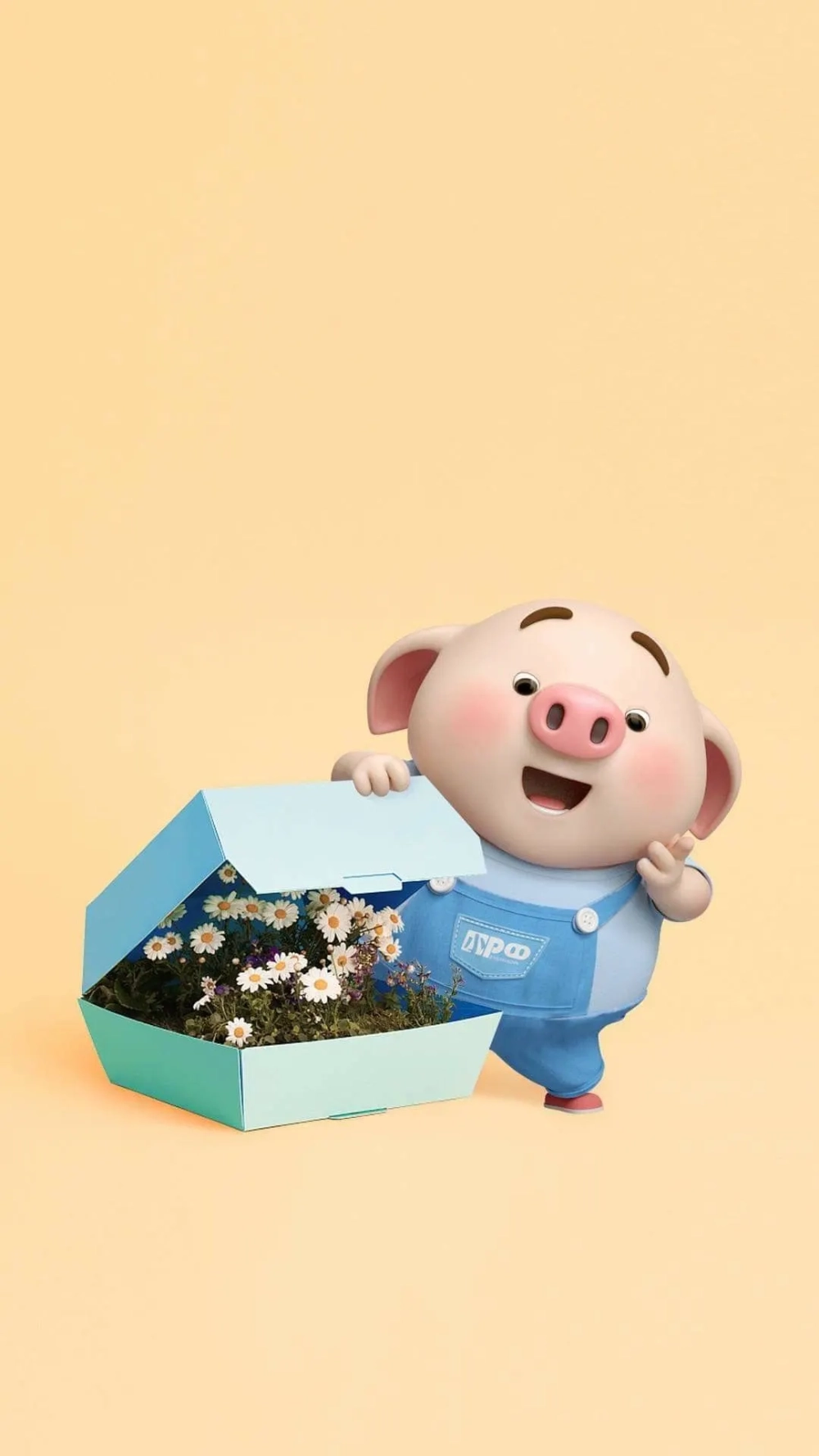 Không thể bỏ qua heo chibi dễ thương cho những ai yêu thích hoạt hình