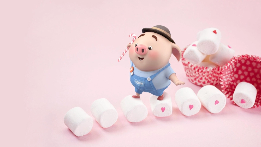 Bộ hình nền heo siêu cute dành cho những ai yêu thích sự dễ thương