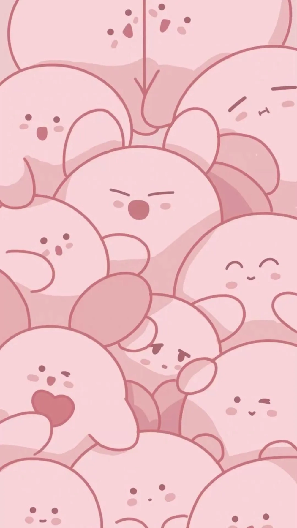 Ngọt ngào với hình nền cute màu hồng, tông màu siêu xinh