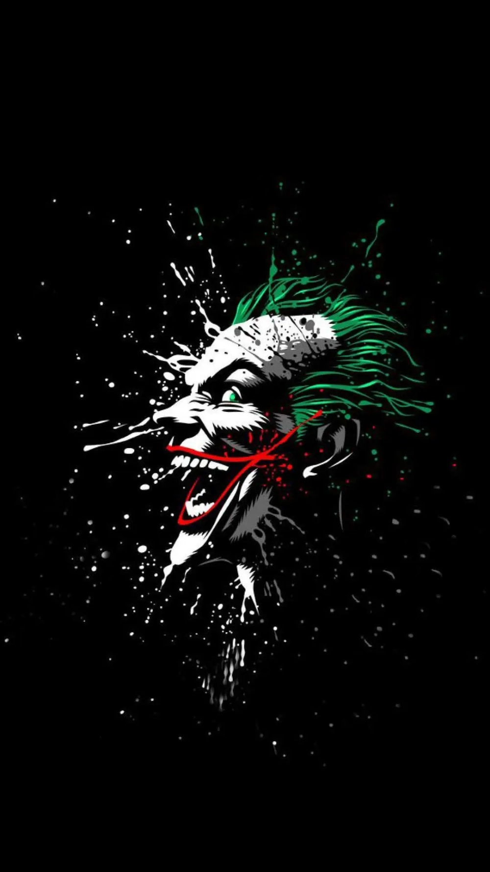 Hình nền joker 3d cá tính, nổi loạn dành cho fan DC