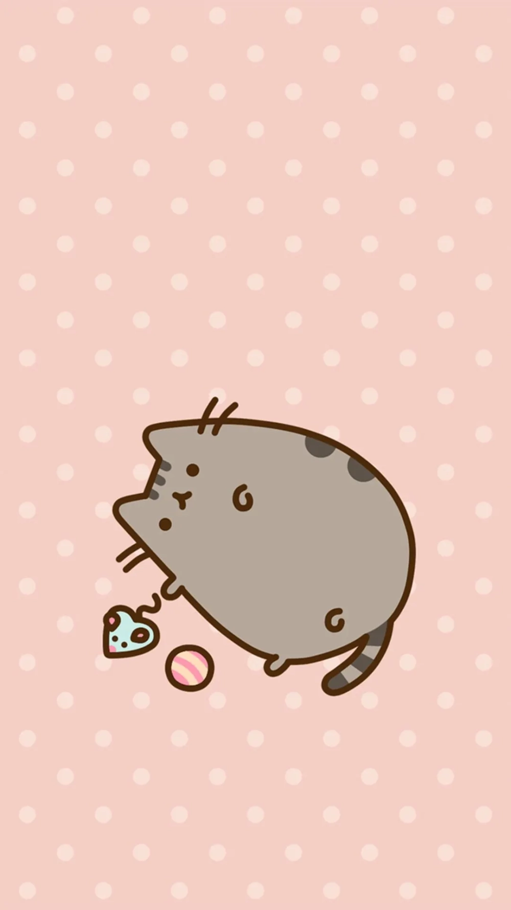 Quá dễ thương với hình nền mèo pusheen, tải ngay