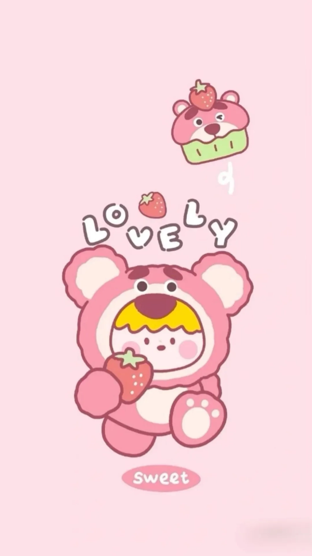 Khám phá bộ sưu tập hình nền gấu dâu cute dễ thương nhất