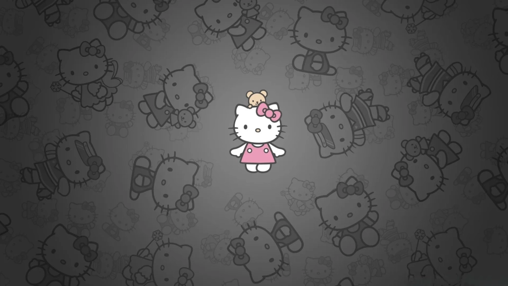 Hãy thử ngay hình nền Hello Kitty dễ thương cho máy tính