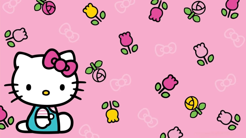 Khám phá hình nền Hello Kitty cho máy tính siêu dễ thương