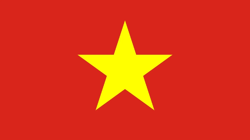 Tôn vinh Việt Nam cùng cờ đỏ sao vàng hình nền ấn tượng