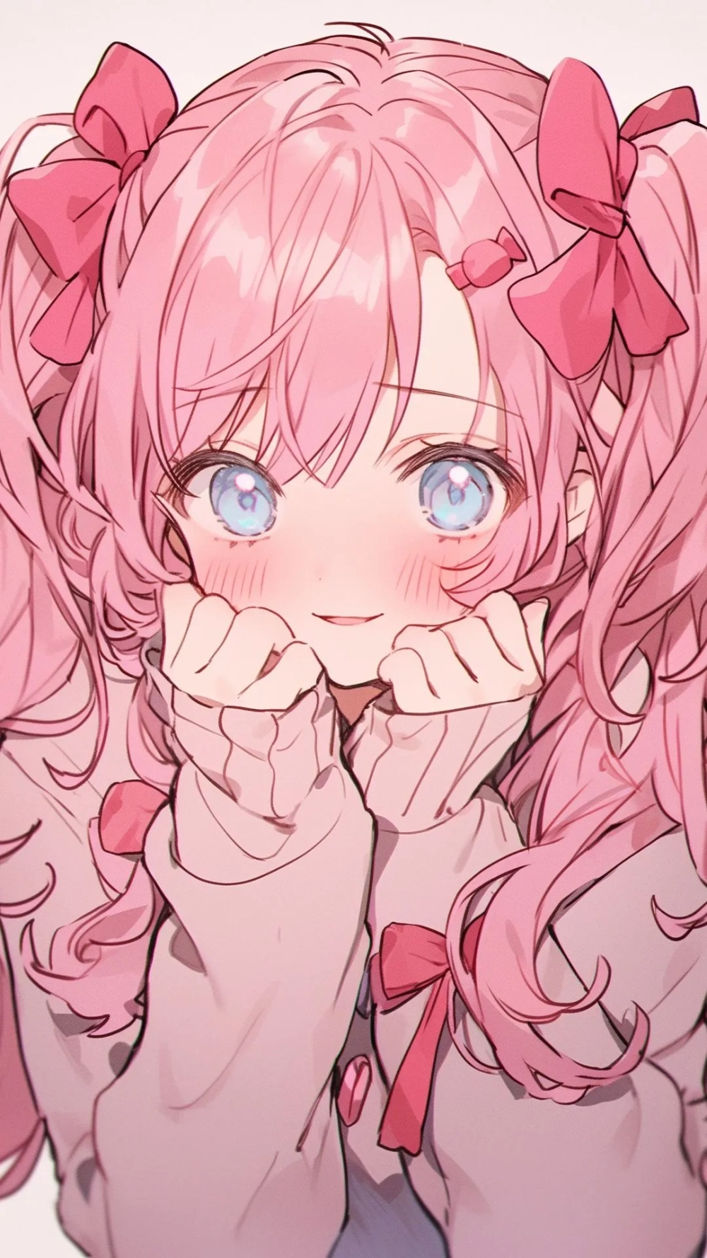 Tận hưởng vẻ đẹp hình nền anime màu hồng siêu lung linh