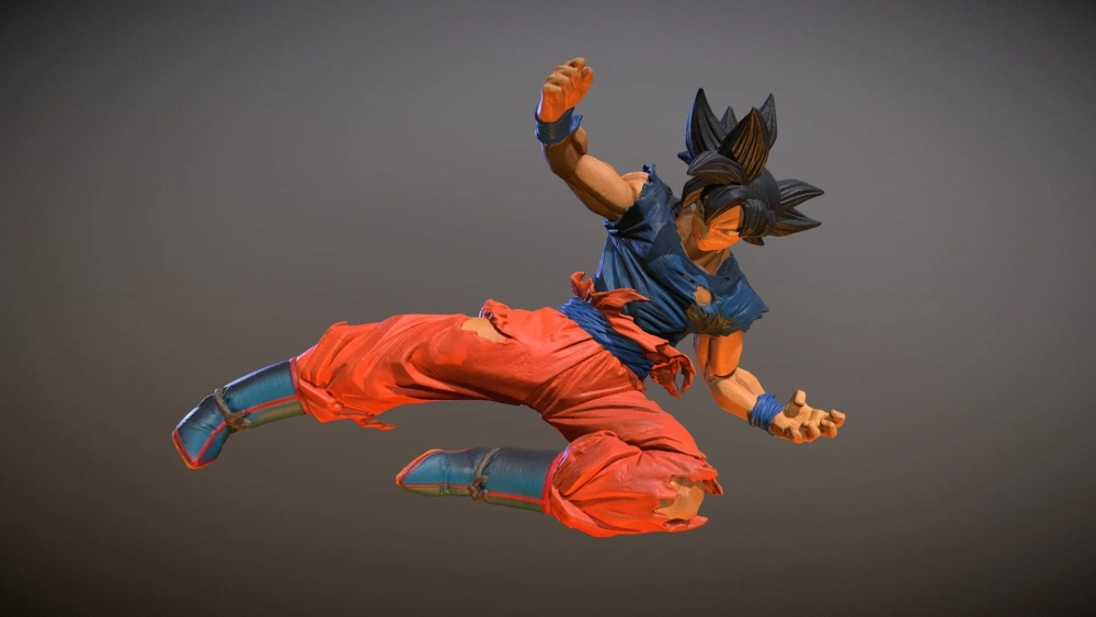 Hóa siêu Saiyan với hình nền songoku 3d cực ngầu