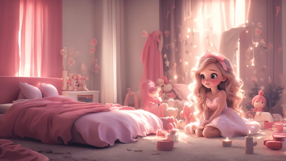 Làm mới màn hình với hình nền máy tính 3d cute đáng yêu