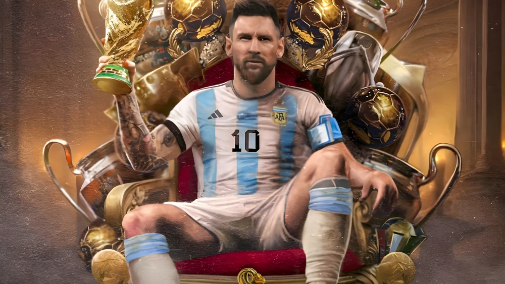 Messi fan không thể bỏ lỡ hình nền messi 3d cực chất