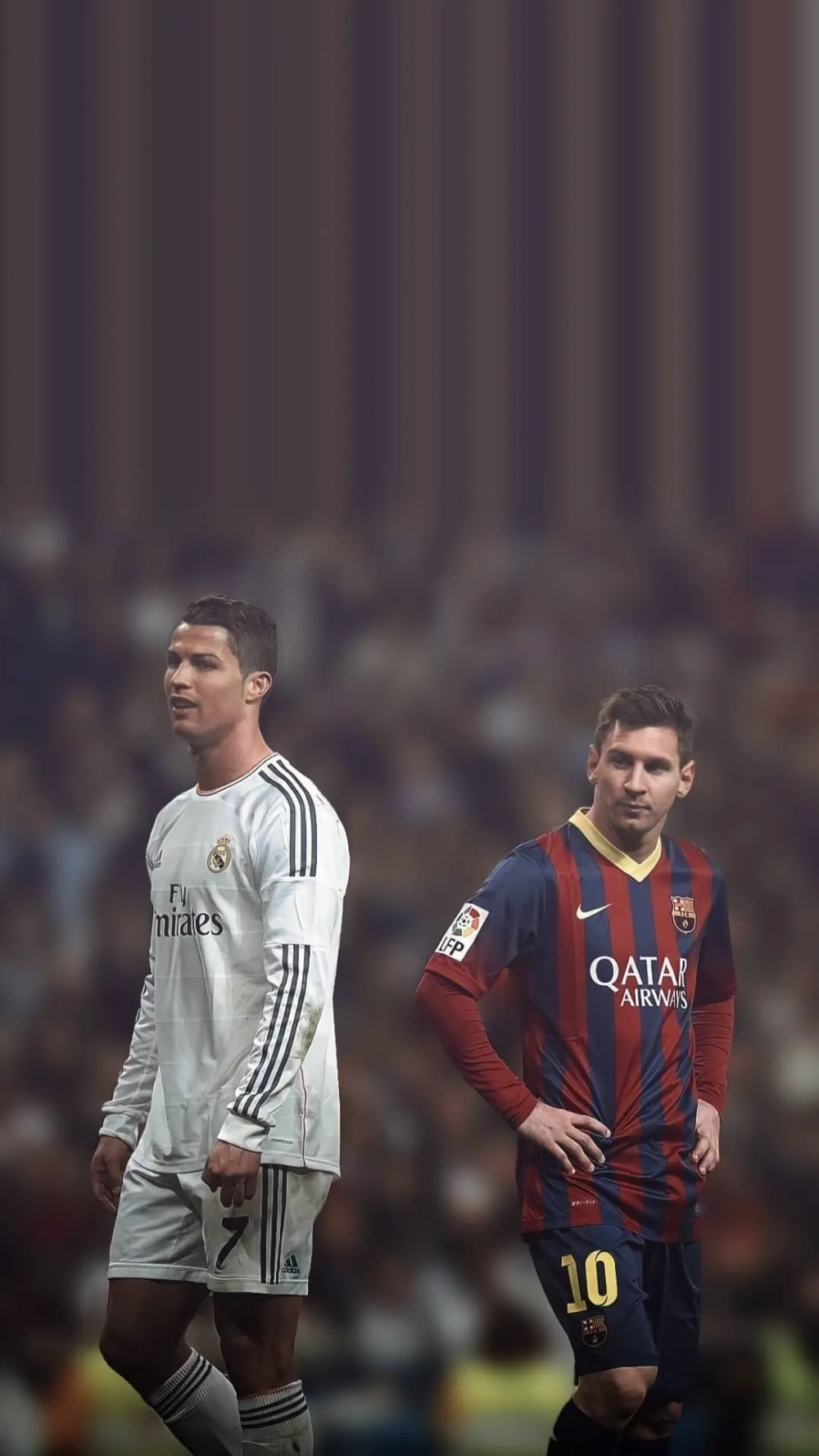 Đừng bỏ lỡ hình nền Messi và Ronaldo siêu đẹp, full HD